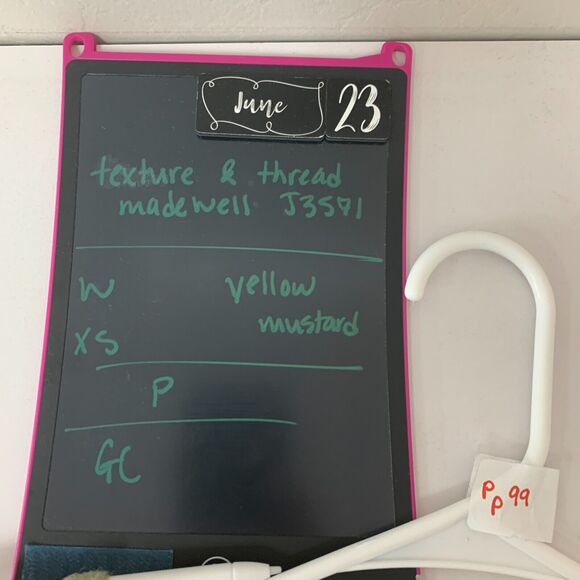 Madewell Textured & Thread Off The Shoulder Top Womens XS Extra Small Tie Waist - Picture 11 of 13